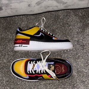 Nike Airforces. “LowShadow SisterHood Black”